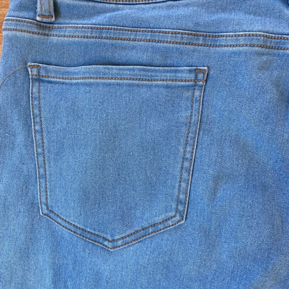 NOBO High‎ Rise Skinny Jean sz 16 Light wash - Picture 3 of 5